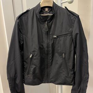 Burberry Men's Black Lightweight Jacket